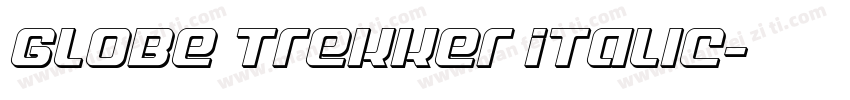 Globe Trekker Italic字体转换